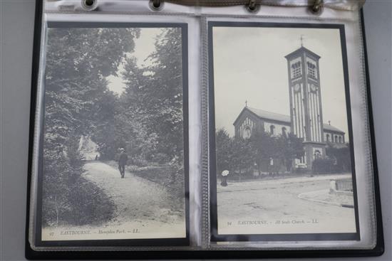 Eastbourne postcards - late Victorian, Edward VII, George V and later,